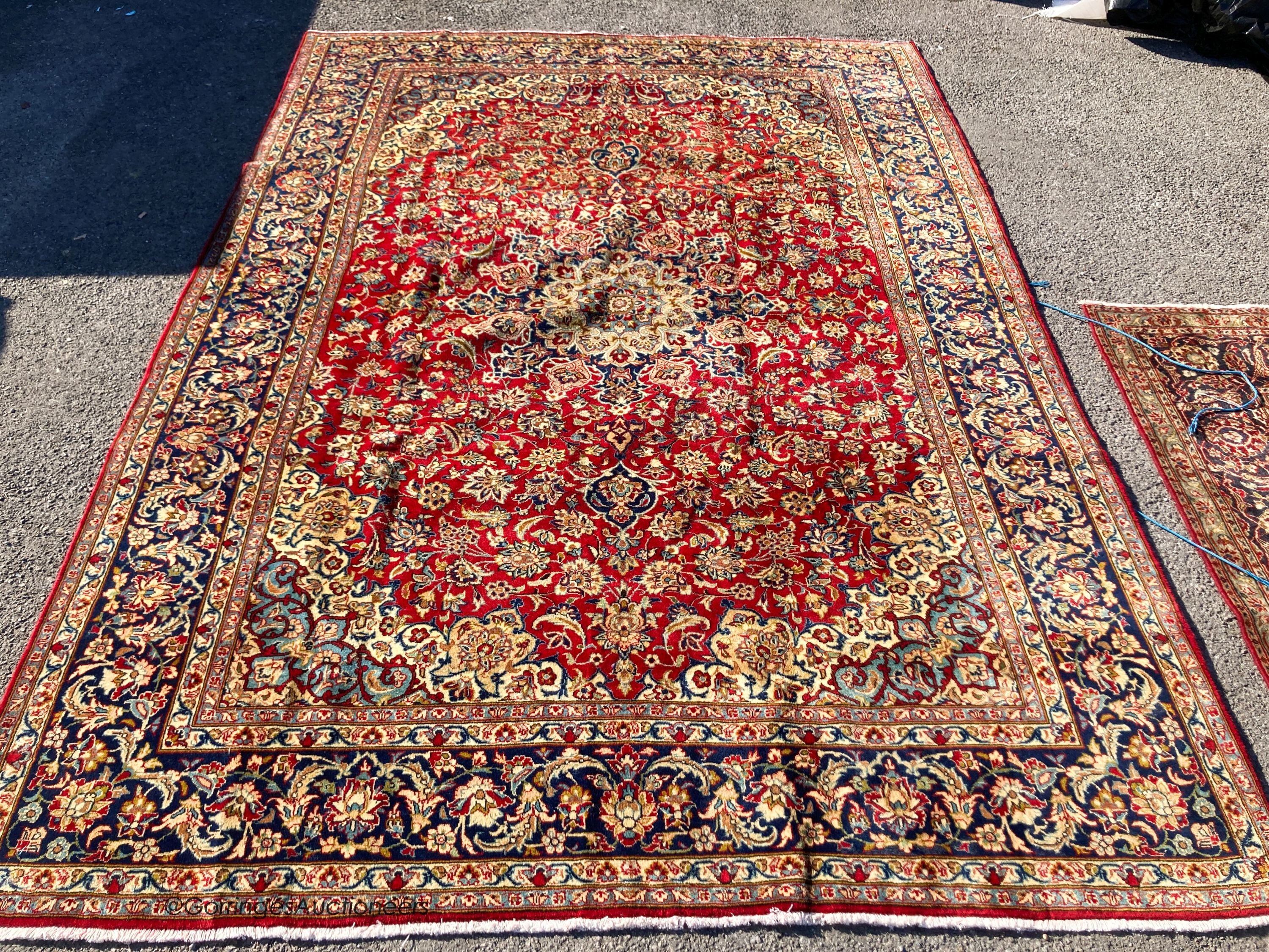 A Najaf Abad carpet, 300 x 212cm